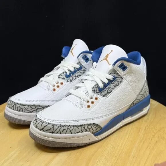 Jordan 3s Washington Wizards Men's 7 Excellent Condition - Picture 1 of 9